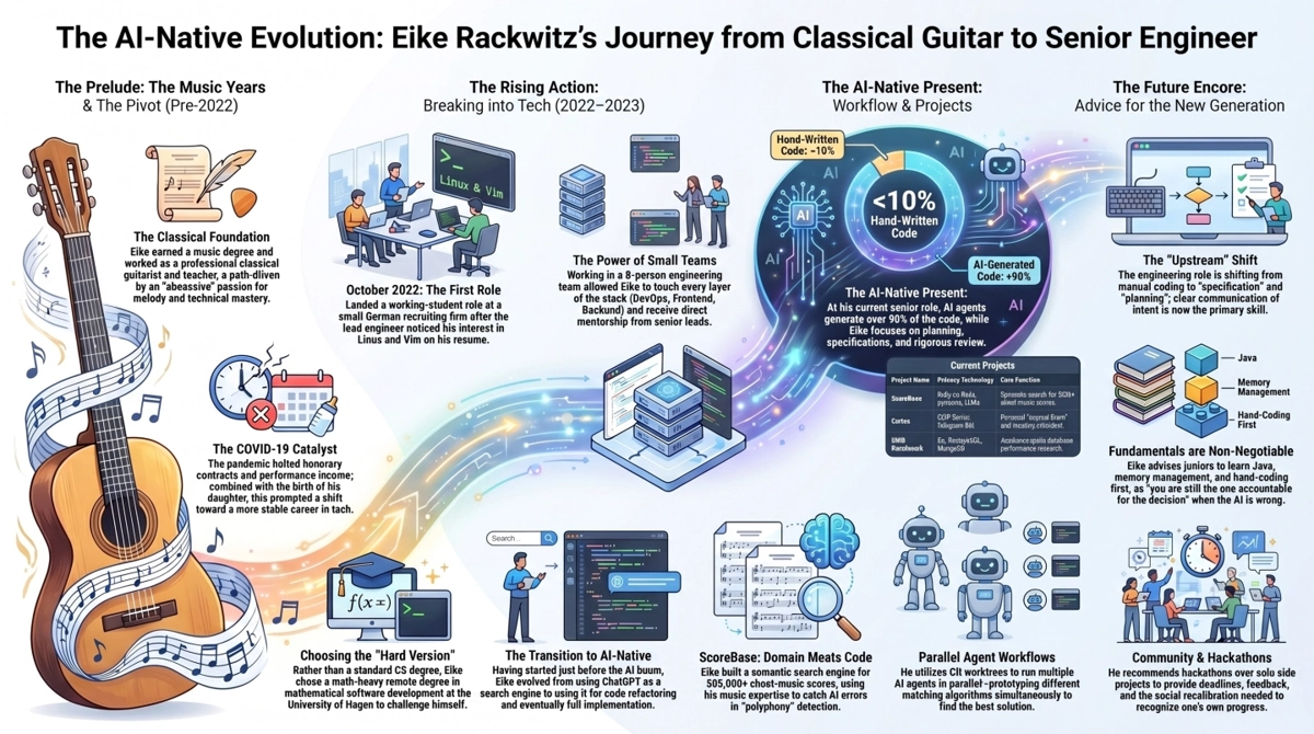 Eike Rackwitz’s journey from classical music to AI engineering
