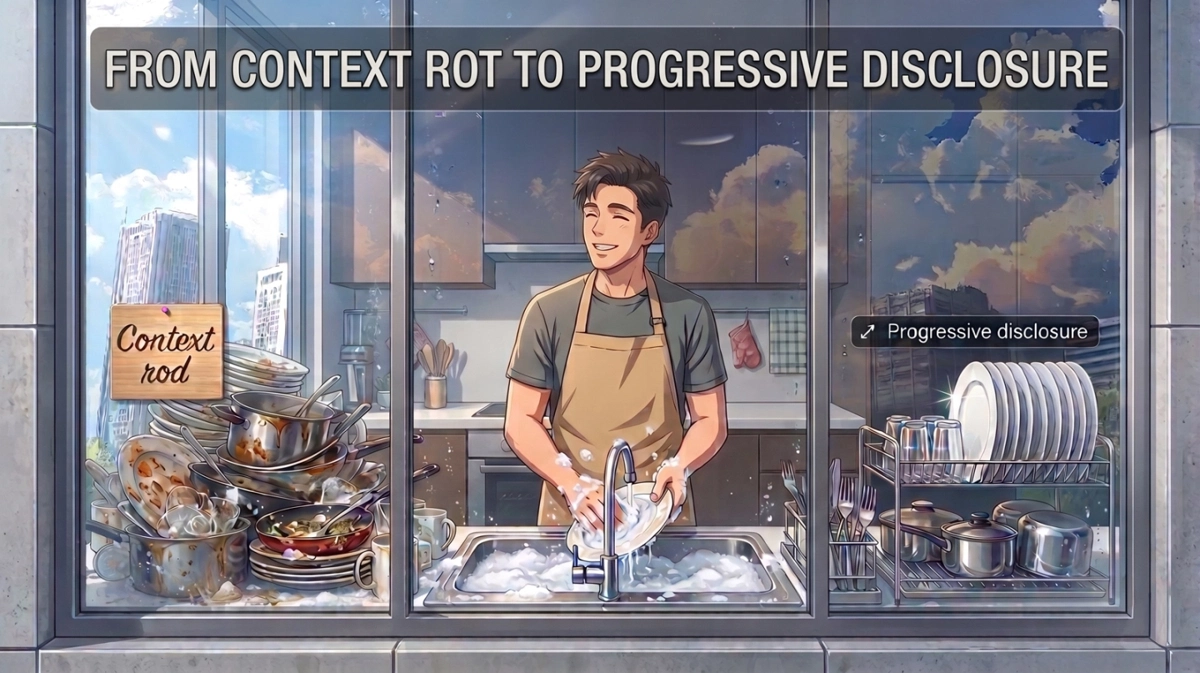 From context rot to progressive disclosure