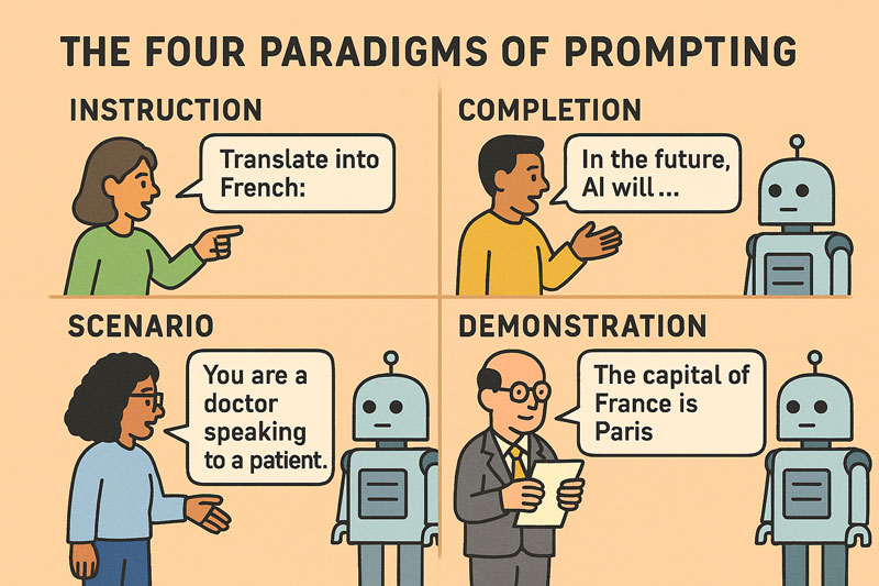 The Four Prompting Paradigms